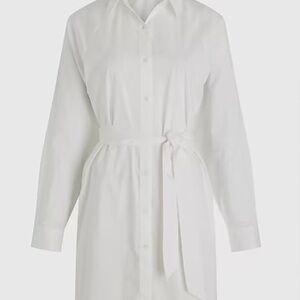 Express Boyfriend Poplin Portofino Shirt Dress. Sz M